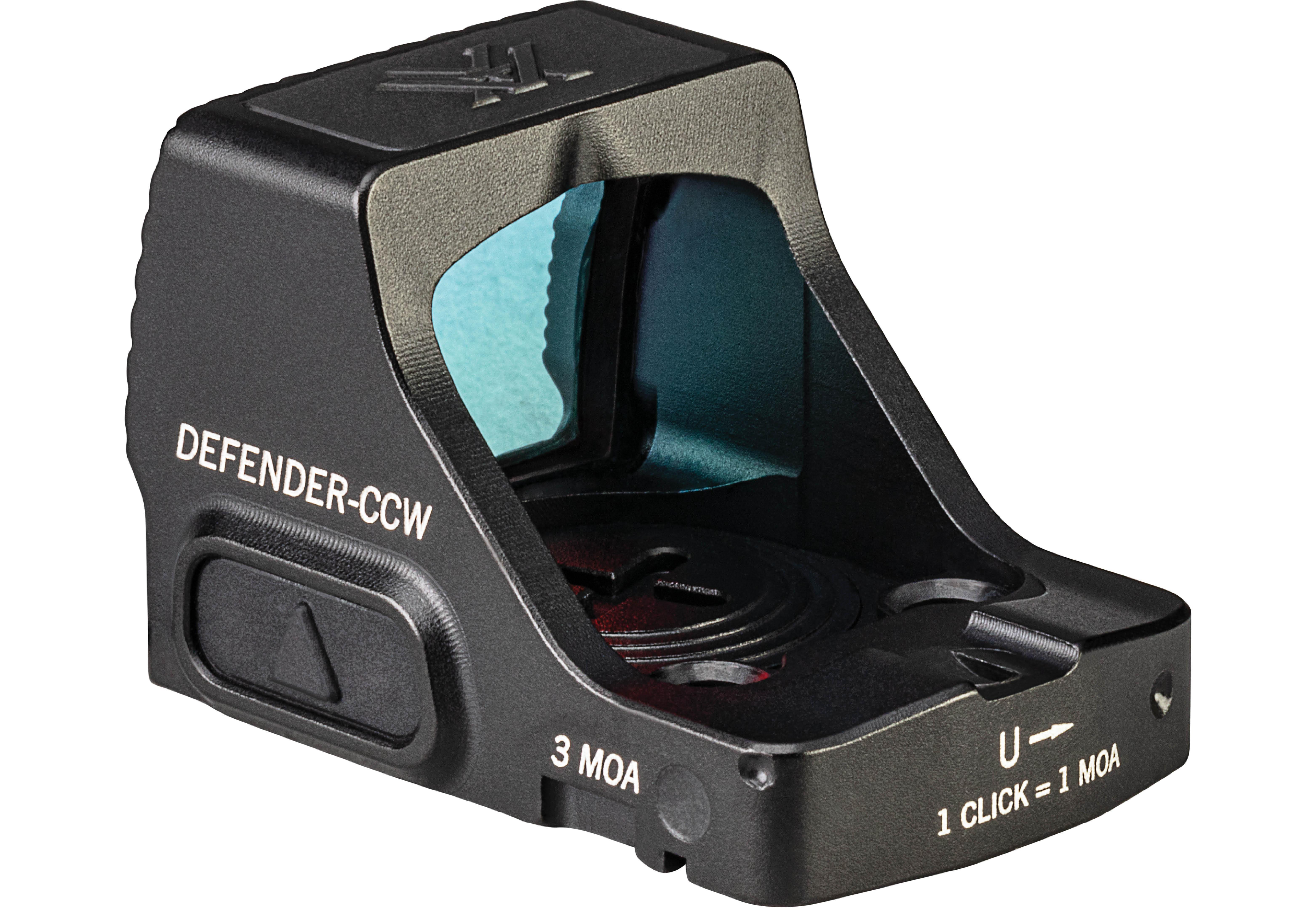 Ammo Bros | VORTEX OPTICS DEFENDER-CCW 3 MOA MICRO RED DOT SIGHT
